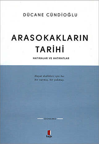 Arasokakların Tarihi - Kapı Yayınları