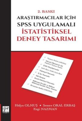 Araştırmacılar İçin SPSS Uygulamalı İstatistiksel Deney Tasarımı - 1