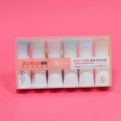 Arc Kırtasiye 206 Pastel Fosforlu Kalem 6Lı - 1