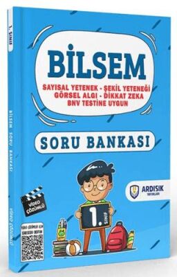 Ardışık Yayınları 1. Sınıf Bilsem Soru Bankası Tamamı Video Çözümlü - 1