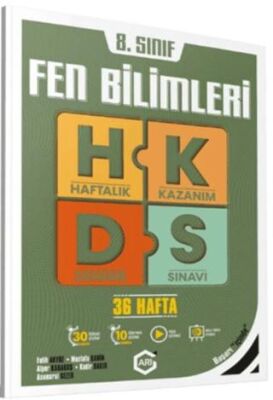 8. Sınıf Fen Bilimleri Arı Haftalık Kazanım Deneme - 1