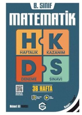 8. Sınıf Matematik Haftalık Kazanım Sınavı - 1