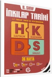 8. Sınıf T.C. İnkılap Tarihi ve Atatürkçülük Arı Haftalık Kazanım Deneme - Arı Yayıncılık