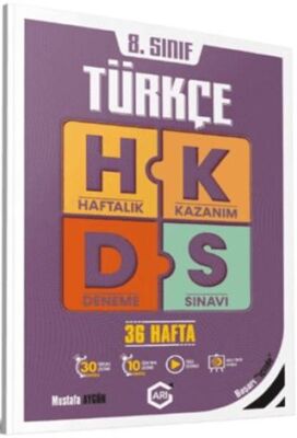 8. Sınıf Türkçe Arı Haftalık Kazanım Deneme - 1