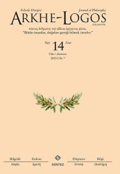 Arkhe - Logos Dergisi Sayı: 14 Güz 2022 - Arkhe - Logos Dergisi