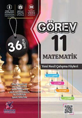 Armada Yayınları Armada Görev 11. Sınıf Matematik Yeni Nesil Çalışma Föyleri - 1