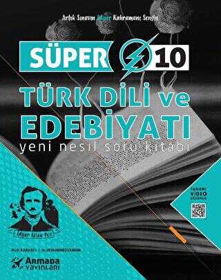 Armada Yayınları Armada Süper 10.Sınıf Türk Dili Ve Edebiyatı Yeni Nesil Soru Kitabı