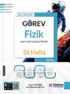 Armada Yayınları 10. Sınıf Görev Fizik 36 Hafta Yeni Nasıl Çalışma Föyleri - 1