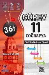 11. Sınıf Görev Coğrafya Yeni Nesil Çalışma Föyleri - Armada Yayınları