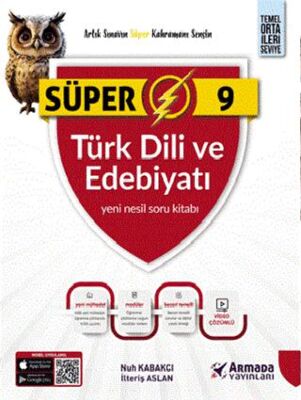 Armada Yayınları 9. Sınıf Türk Dili ve Edebiyatı Süper Soru Bankası - 1