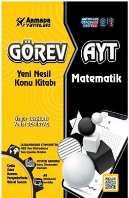 Armada Yayınları Görev AYT Matematik Yeni Nesil Konu Kitabı - 1