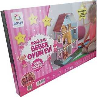 Arnas Toys Mobilyalı Bebek Oyun Evi