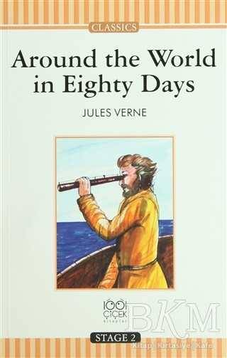 Around The World İn Eighty Days - 1001 Çiçek Kitaplar