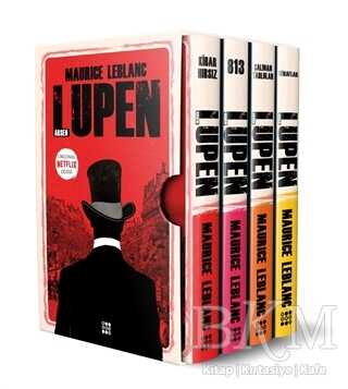 Arsen Lüpen-Kutulu Kırmızı Set 4 Kitap Takım