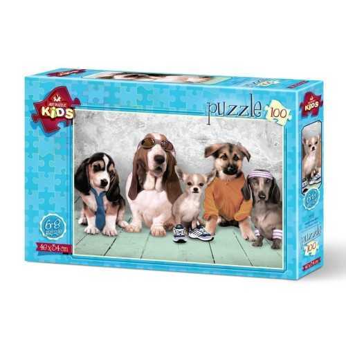 Art Puzzle 100 Parça Model Köpekler