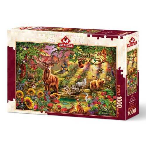 Art Puzzle 1000 Parça Büyülü Orman