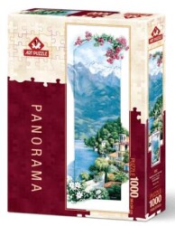 Art Puzzle 1000 Parça Panorama Akdeniz Sabahı - Art Puzzle