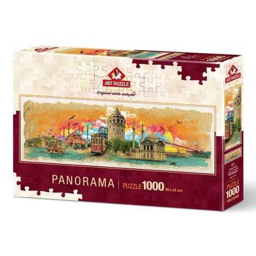 Art Puzzle 1000 Parça Panorama İstanbul Kolajı