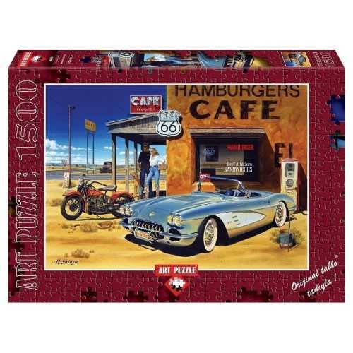 Art Puzzle 1500 Parça Arizona Cafe