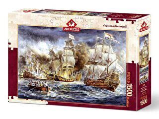 Art Puzzle 4549 Batarya Savaşları 1500 Parça Puzzle - 1