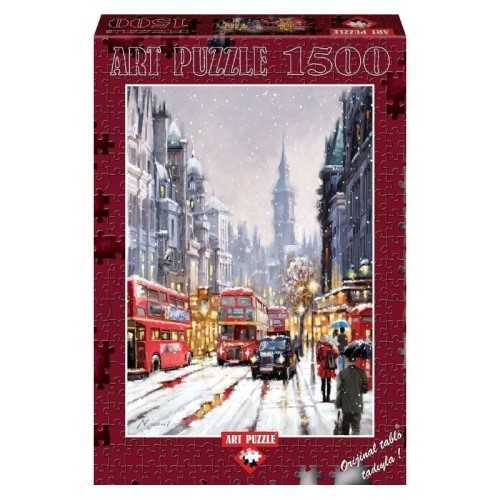 Art Puzzle 1500 Parça Beyaz Londra