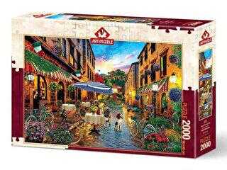 Art Puzzle 2000 Parça İtalyada Gezinti