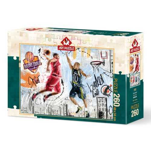 Art Puzzle 260 Parça Basketbol