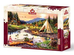 Art Puzzle 5520 Kamp Dostları 3000 Parça Puzzle - Art Puzzle