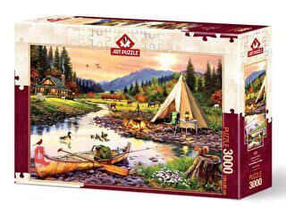 Art Puzzle 5520 Kamp Dostları 3000 Parça Puzzle - 1
