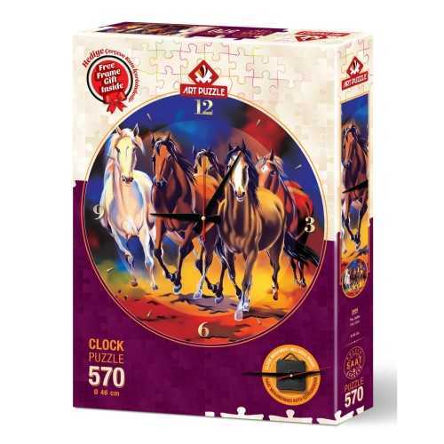 Art Puzzle 570 Parça Yılkı Atları