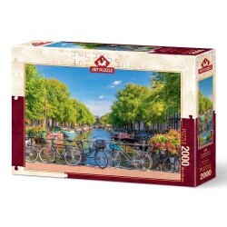 Art Puzzle Amsterdam Kanalı 2000 Parça - Art Puzzle