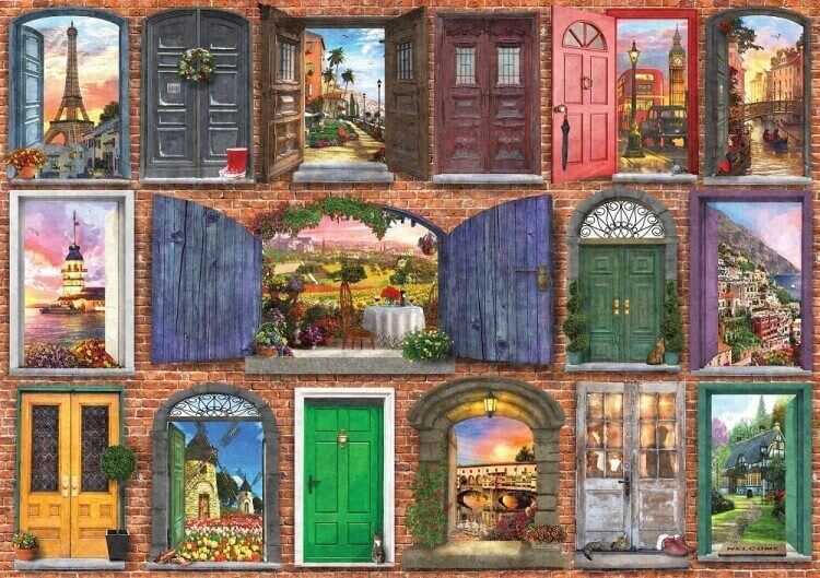 Art Puzzle Avrupa`Nın Kapıları 1000 Parça