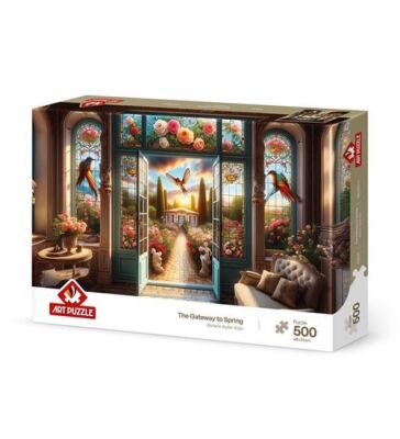 Art Puzzle Bahara Açılan Kapı 500 Parça Puzzle - 1