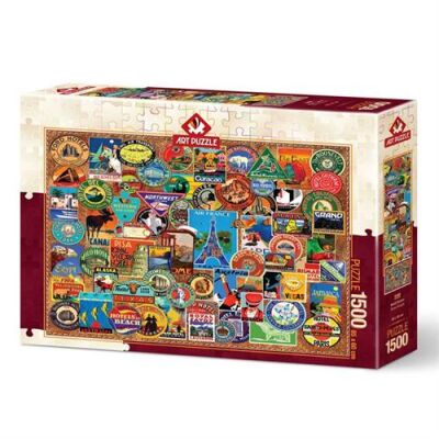 Art Puzzle Dünya Gezgini 1500 Parça Puzzle - 1