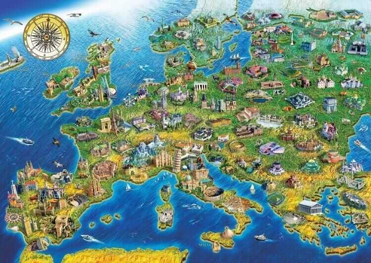 Art Puzzle Dünya Harikaları 2000 Parça