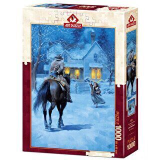 Art Puzzle Eve Dönüş 1000 Parça Puzzle 5225 - 1