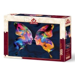 Art Puzzle Kelebek Aşkı 1000 Parça Puzzle 5201 - 1