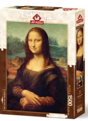 Art Puzzle Mona Lisa, Leonardo Da Vinci 1500 Parça Puzzle - 1