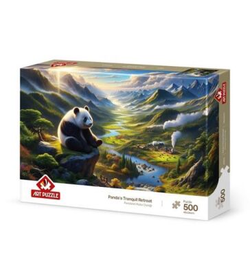 Art Puzzle Pandanın Huzur Durağı 500 Parça Puzzle - 1
