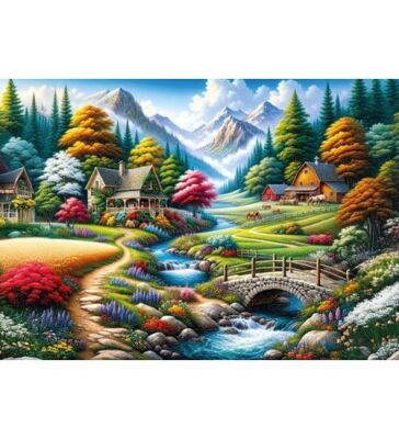 Art Puzzle Renklerin Tarlası 260 Parça Puzzle - 2