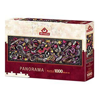 Art Puzzle Ritmin Elementleri 1000 Parça Panorama Puzzle 5351 - 1