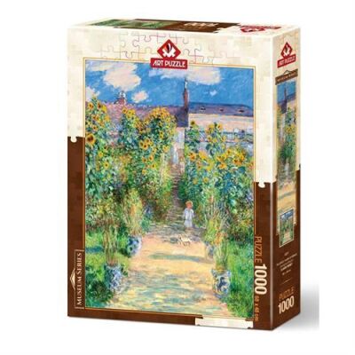 Art Puzzle Sanatçının Bahçesi, Claude Monet 1000 Parça Puzzle - 1