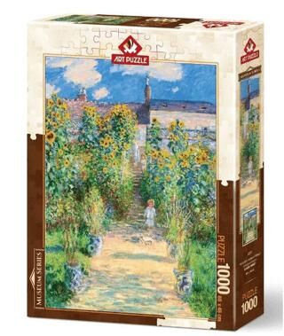 Art Puzzle Sanatçının Bahçesi, Claude Monet 1000 Parça Puzzle - 1