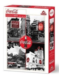 Art Puzzle Siyah Beyaz`ın Kırmızılığı, Coca Cola 1000 Parça - Art Puzzle