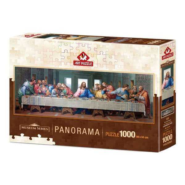 Art Puzzle Son Akşam Yemeği 1000 Parça Panorama Puzzle 5244 - 1