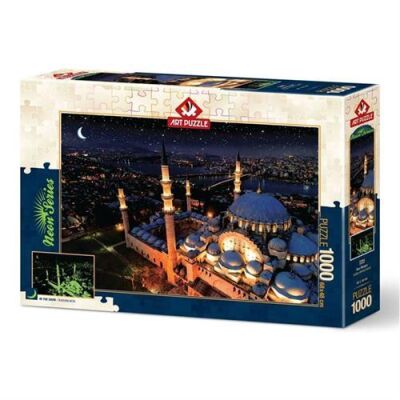 Art Puzzle Sultan Ahmed Camii 1000 Parça Neon Puzzle - 1