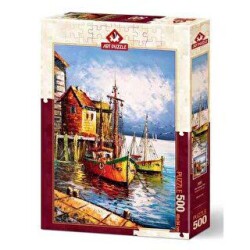 Art Puzzle Turuncu Liman 500 Parça - Art Puzzle