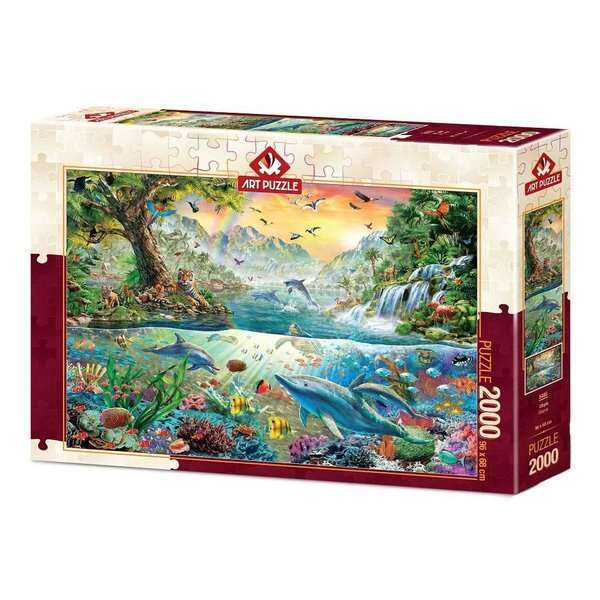 Art Puzzle Ütopya 2000 Parça Puzzle - 1