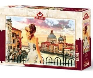Art Puzzle Venedike Bakış 1500 Parça - 1