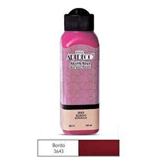 Artdeco Akrilik Boya 140Ml Bordo 3643 - 1